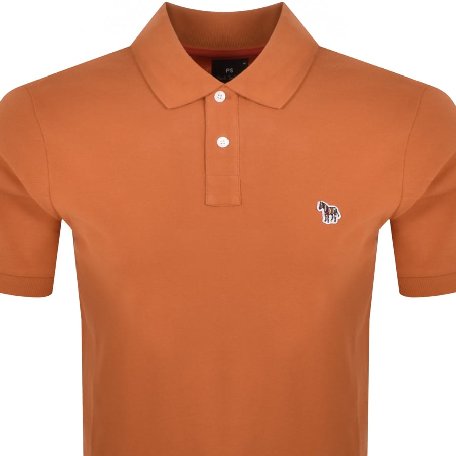 Paul Smith Regular Polo T Shirt Orange Mainline Menswear United States